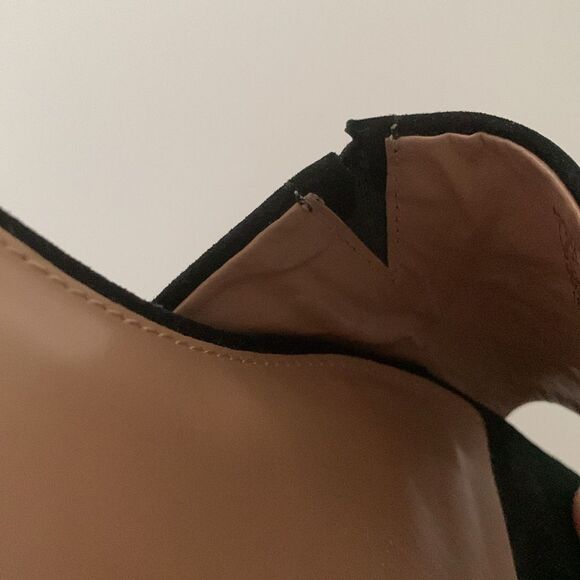 Steve Madden Black Amir Sandals - Picture 9 of 9